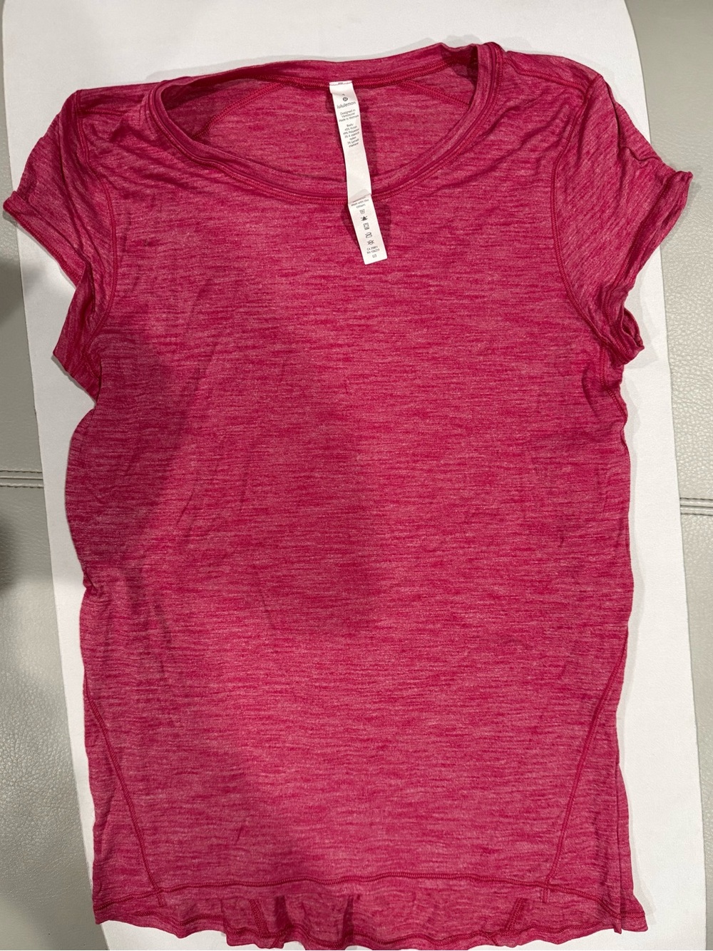 Women’s Lululemon Short-Sleeve Scoop Neck Tee - pink